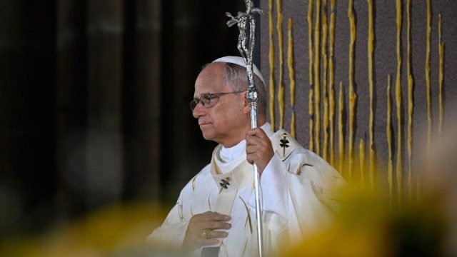 Pope Leo XIV on his return to Rome at the end of his fifth apostolic trip, which took him to France