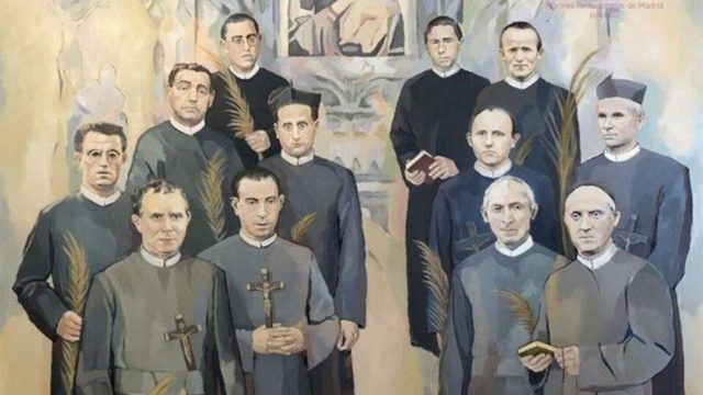 Speakers at the Vatican news conference presenting the conference on the martyrs of the 21st century