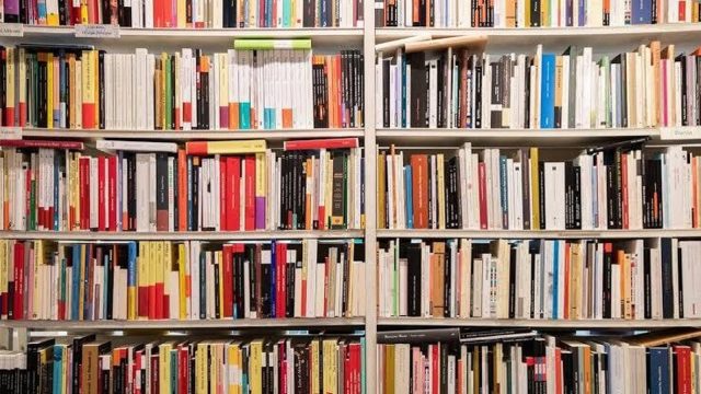 A selection of Catholic books stacked and displayed together