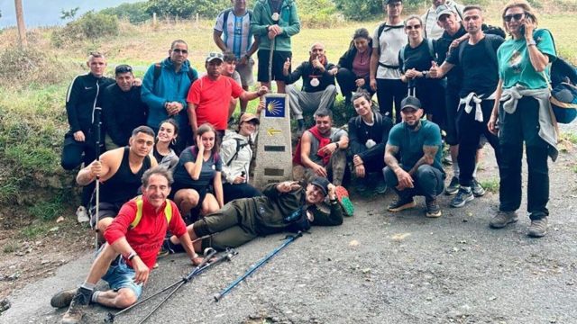 Participants in the prison ministry pilgrimage to Santiago de Compostela