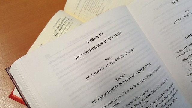 A canonical court hearing in Zamora