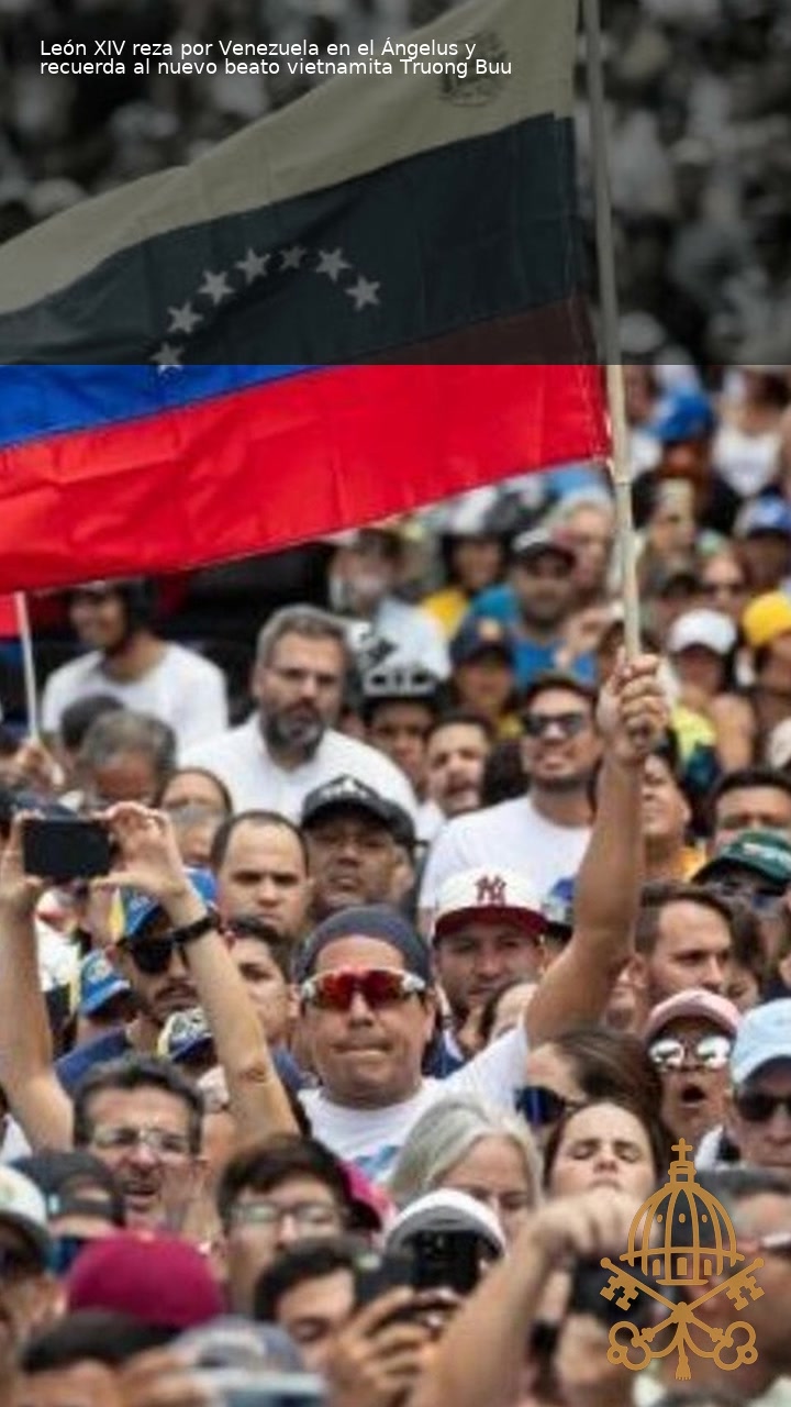 Vídeo | El Papa León XIV reza por Venezuela y recuerda al nuevo beato vietnamita Truong
